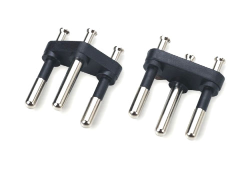 XY-A-006-1 Three-pin and half-packed Swiss plug